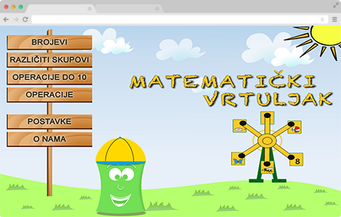 Matematički vrtuljak za Web